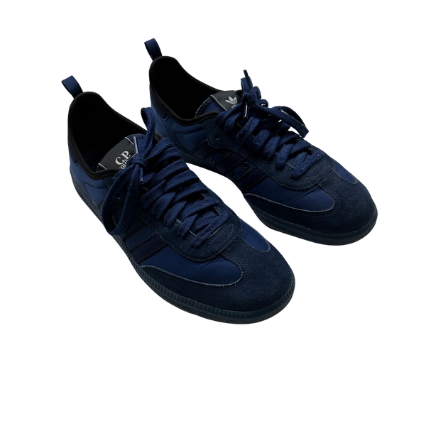 CP Company x Adidas Blue Samba Trainers UK 7.5