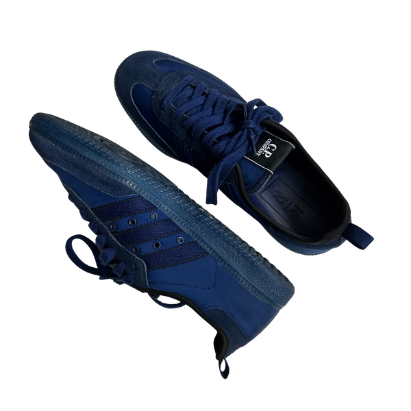 CP Company x Adidas Blue Samba Trainers UK 7.5 Mat s Island