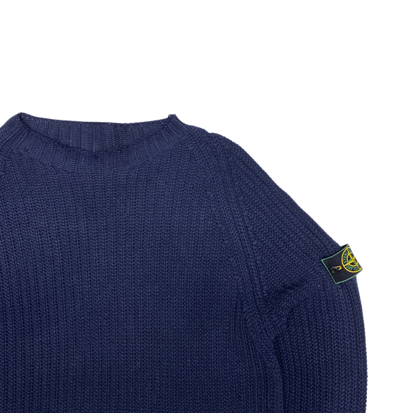 Stone Island 1999 Vintage Silk Knit Jumper