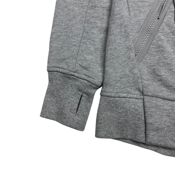 CP Company Light Grey Goggle Cotton Hoodie