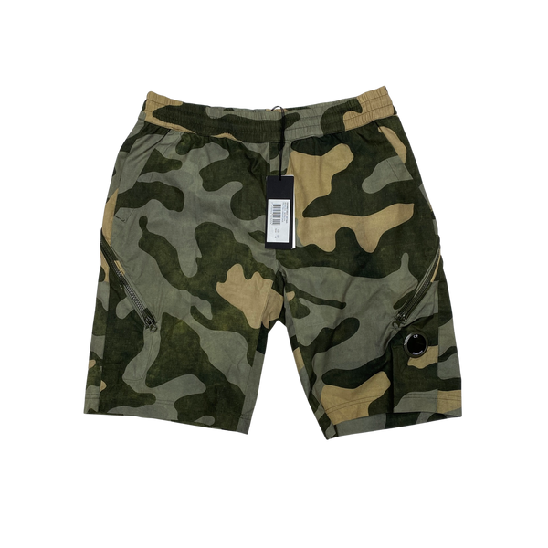 CP Company Pro Tek Camo Bermuda Shorts