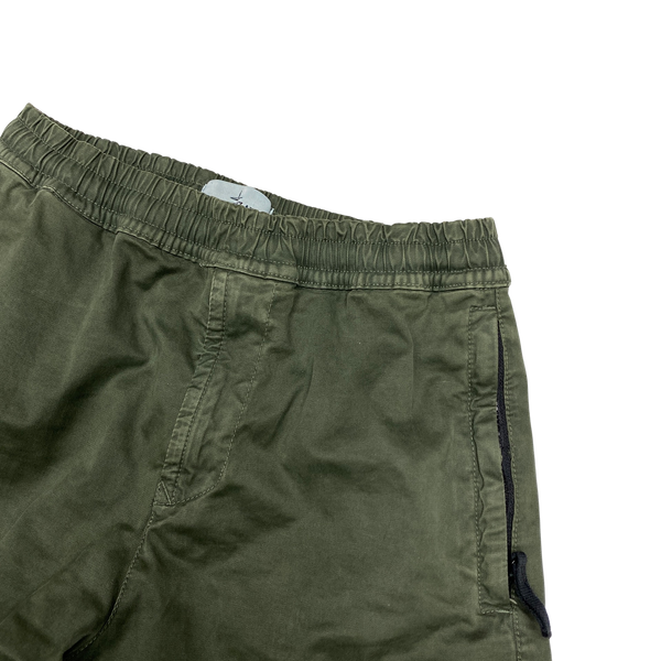 Stone Island 2020 Green RE T Cargo Trousers