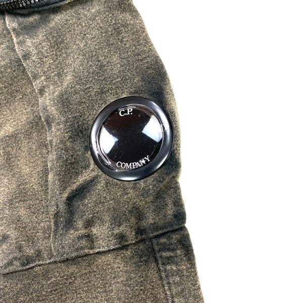 CP Company Khaki Moleskin Cargo Trousers