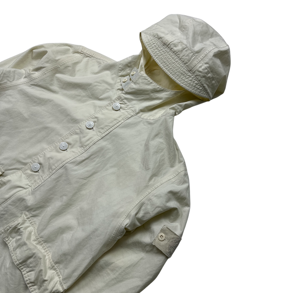Stone Island 2012 White Ghost Ventile Jacket - Large