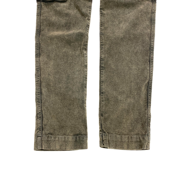 CP Company Khaki Moleskin Cargo Trousers