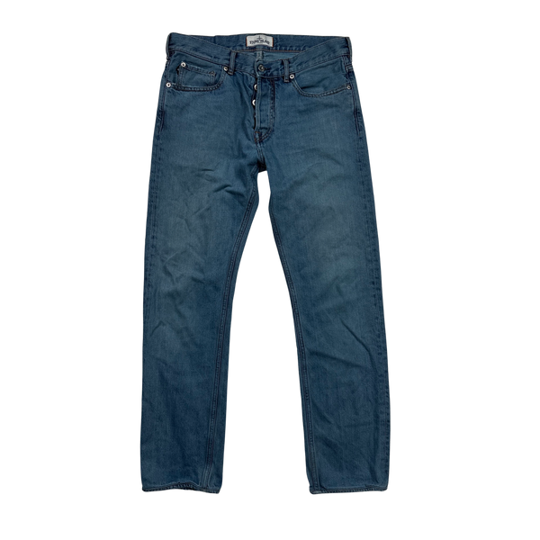 Stone Island Light Wash Regular Fit Jeans - 30"