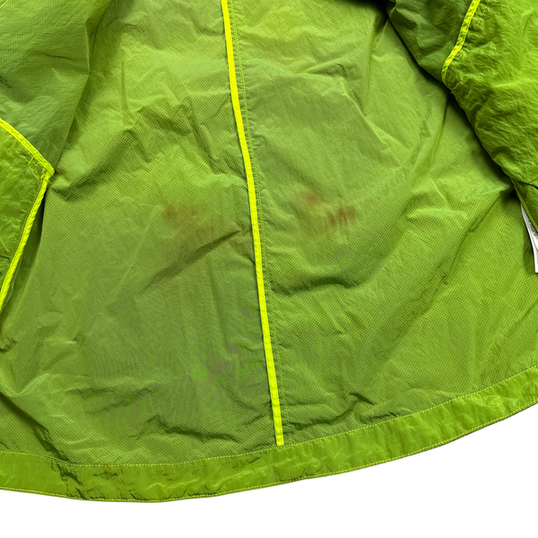 Stone Island 2016 Green Pixel Reflective Hooded Jacket - XL
