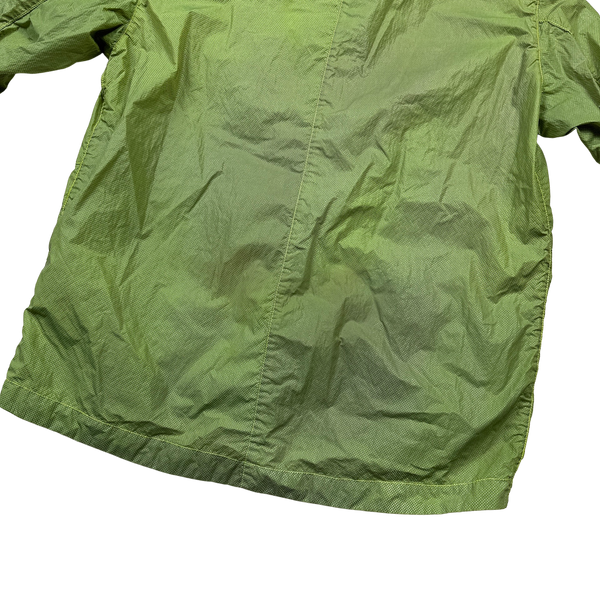 Stone Island 2016 Green Pixel Reflective Hooded Jacket - XL