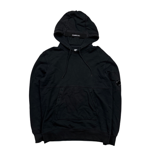CP Company Black Lens Viewer Hoodie - Large