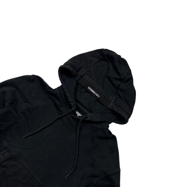 CP Company Black Lens Viewer Hoodie - Large