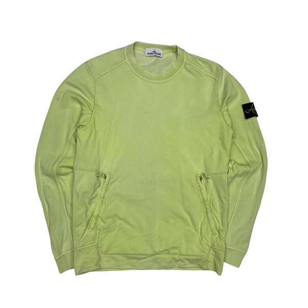 Stone Island Spellout Crewneck Sweatshirt