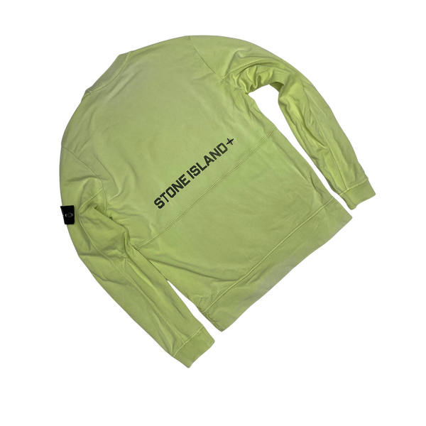Stone Island Spellout Crewneck Sweatshirt
