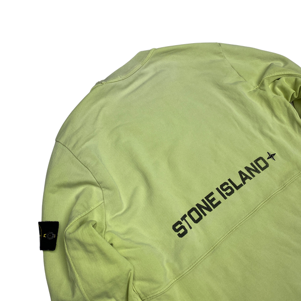 Stone Island Spellout Crewneck Sweatshirt