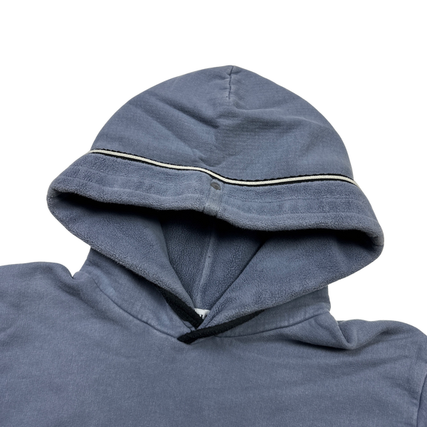 Stone Island 2010 Blue Pullover Hoodie - XL