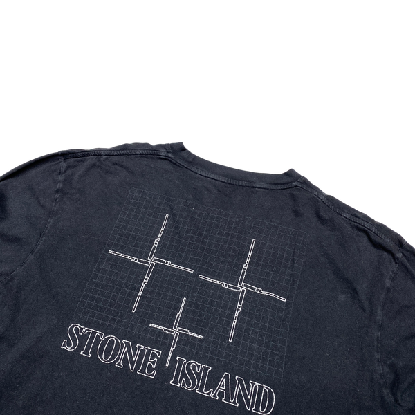 Stone Island 2016 Black Long Sleeve T Shirt