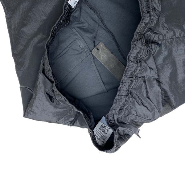 Stone Island 2017 Black Nylon Metal Shorts