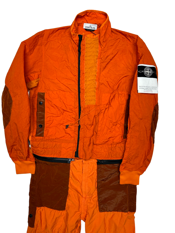 Stone Island 2018 Prototype Series 03 Extreme Compacting Nylon Overalls