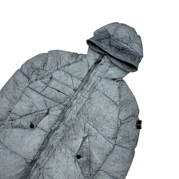 Stone Island 2017 Tela Nylon Down Dust Colour Frost Puffer