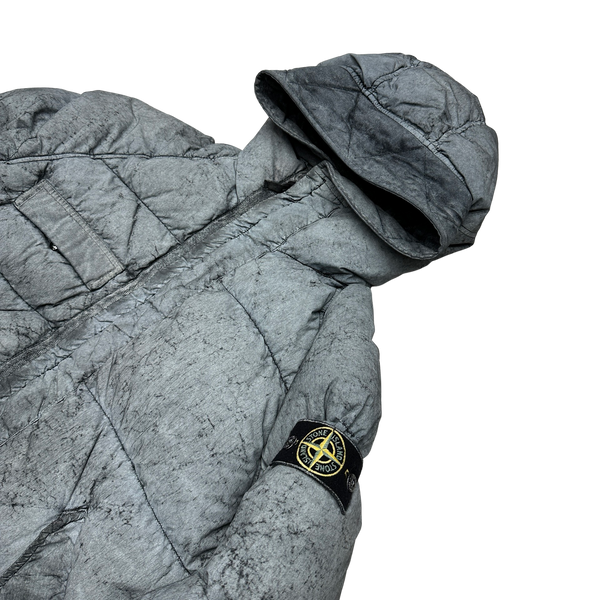 Stone Island 2017 Tela Nylon Down Dust Colour Frost Puffer