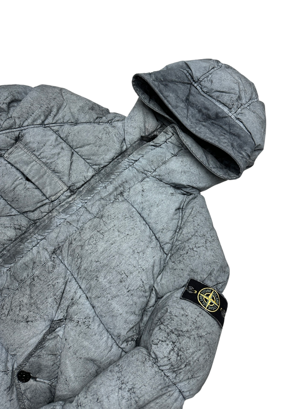 Stone Island 2017 Tela Nylon Down Dust Colour Frost Puffer