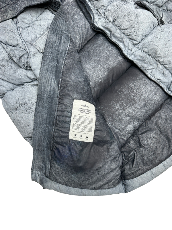 Stone Island 2017 Tela Nylon Down Dust Colour Frost Puffer