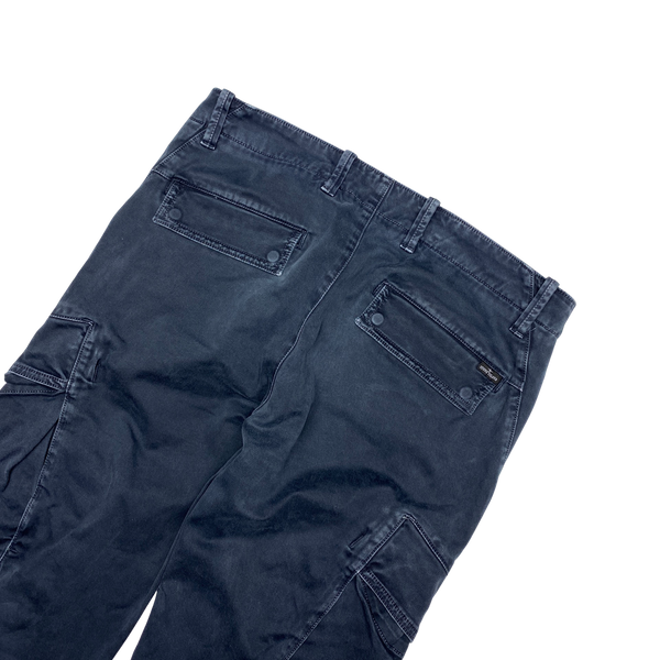 Stone Island Navy Skinny Fit Cargo Trousers