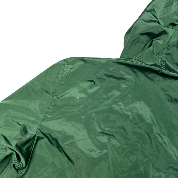 Stone Island 2008 Emerald Green Velvet Lined Nylon Jacket