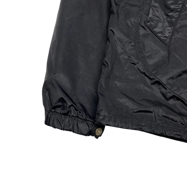 Stone Island Black 2009 Nylon Metal Velvet Lined Jacket