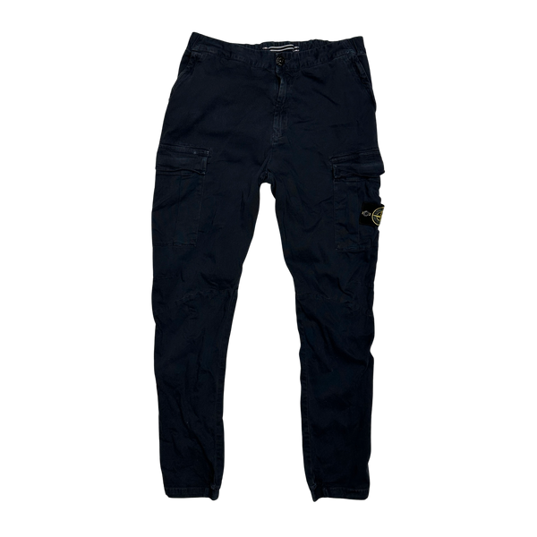 Stone Island 2017 RE T Navy Cargo Trousers
