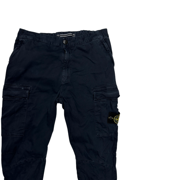 Stone Island 2017 RE T Navy Cargo Trousers