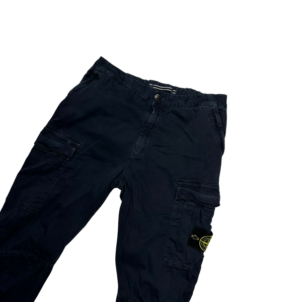 Stone Island 2017 RE T Navy Cargo Trousers