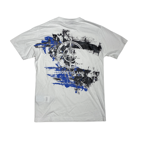 Stone Island 2020 Isola Di Pietra Print T Shirt Mat s Island