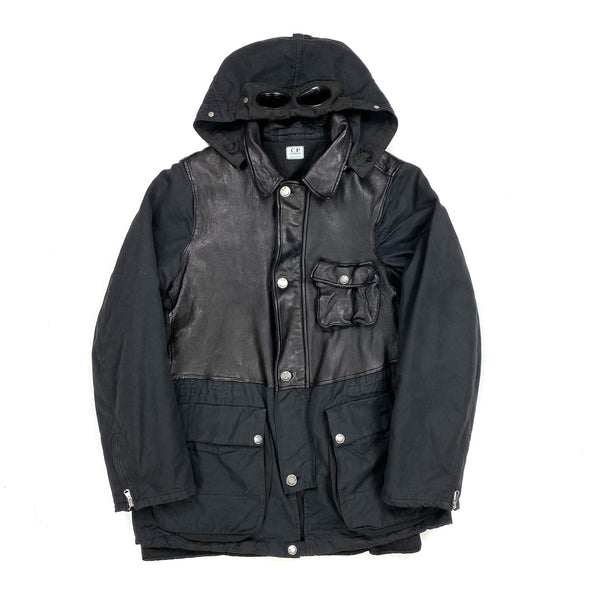 CP Company Calf Leather Goggle Field Jacket