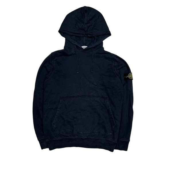 Stone Island 2019 Navy Cotton Pullover Hoodie