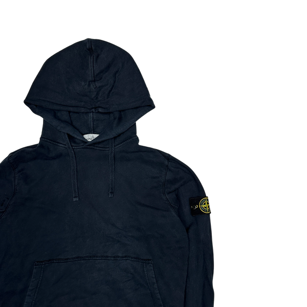 Stone Island 2019 Navy Cotton Pullover Hoodie