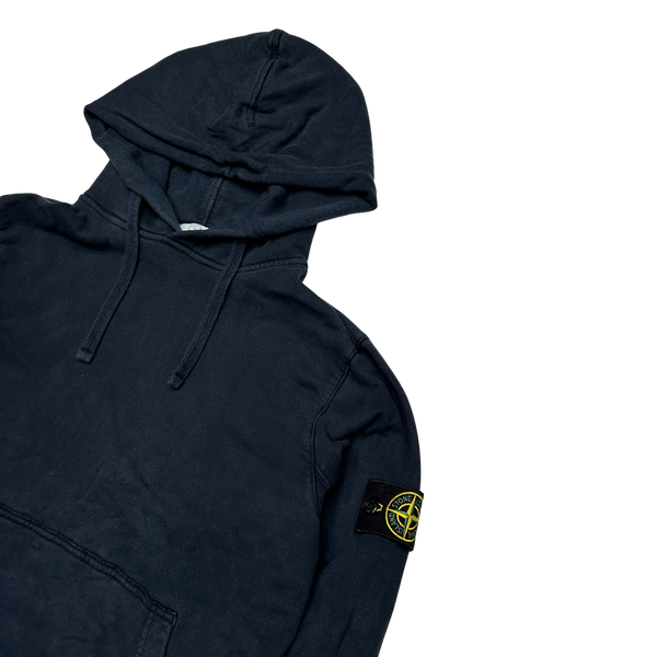 Stone Island 2019 Navy Cotton Pullover Hoodie