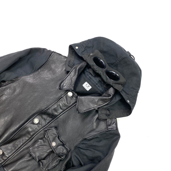 CP Company Calf Leather Goggle Field Jacket