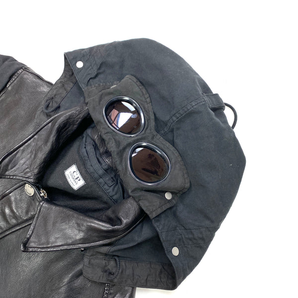 CP Company Calf Leather Goggle Field Jacket