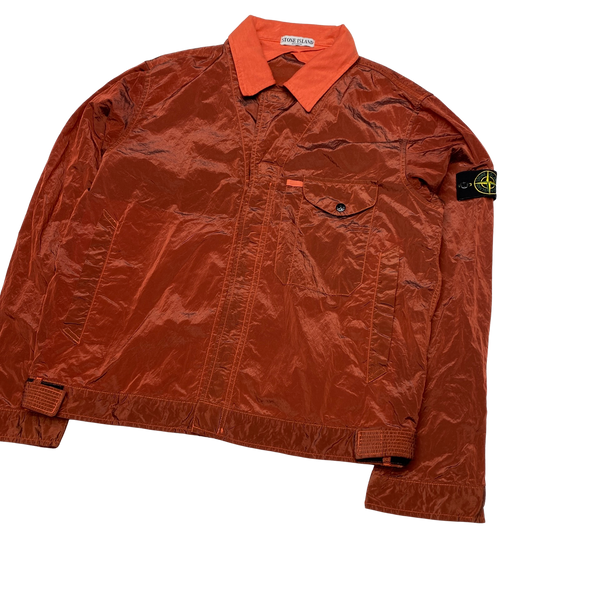 Stone Island 2006 Nylon Metal Red Shimmer Jacket