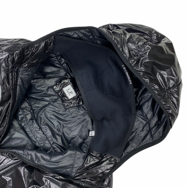 CP Company Black Face Mask Outline Primaloft Puffer