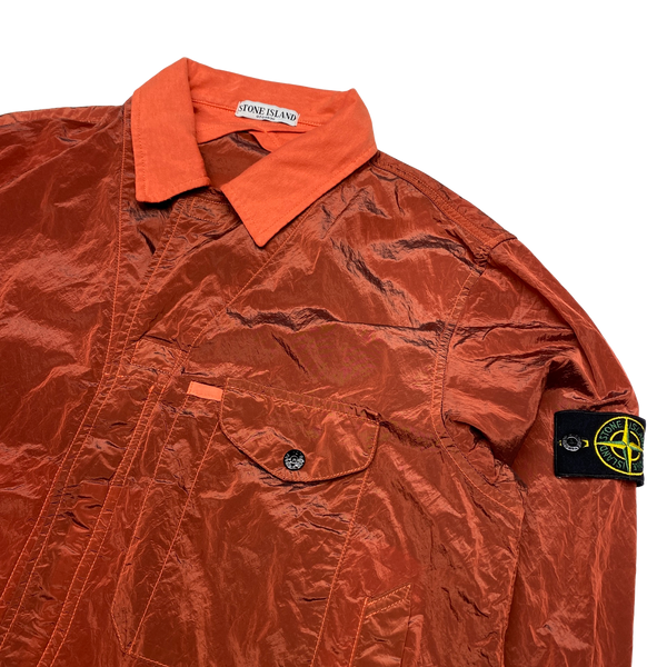 Stone Island 2006 Nylon Metal Red Shimmer Jacket