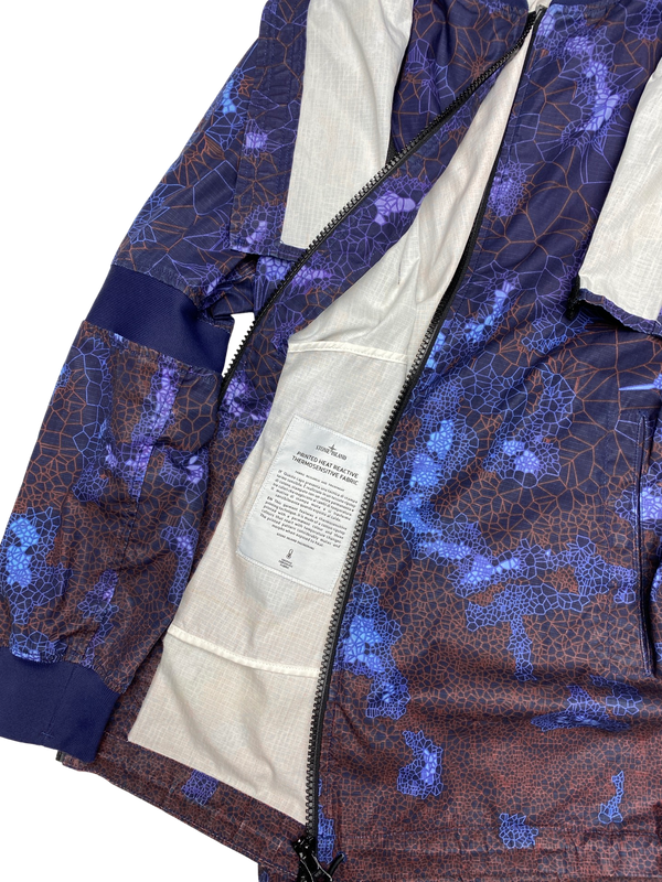 Stone Island Printed Heat Reactive Thermosensitive Fabric Jacket