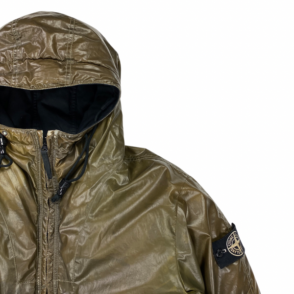 Stone Island Khaki Colour Changing Ice Jacket