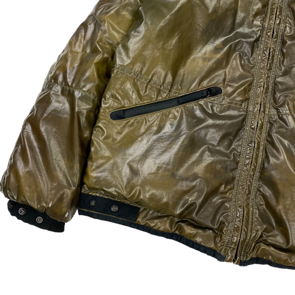 Stone Island Khaki Colour Changing Ice Jacket
