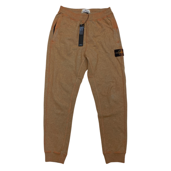 Stone Island 2020 Orange Dust Treatment Joggers