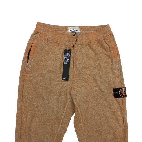 Stone Island 2020 Orange Dust Treatment Joggers