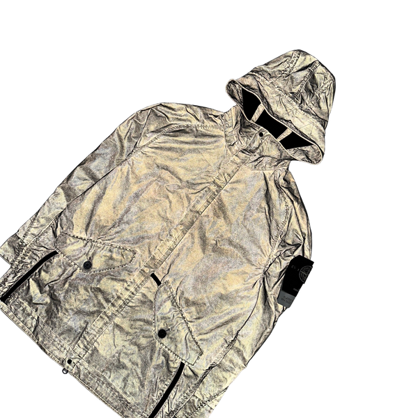 Stone Island Dust Colour Plated Reflective Jacket Mat s Island