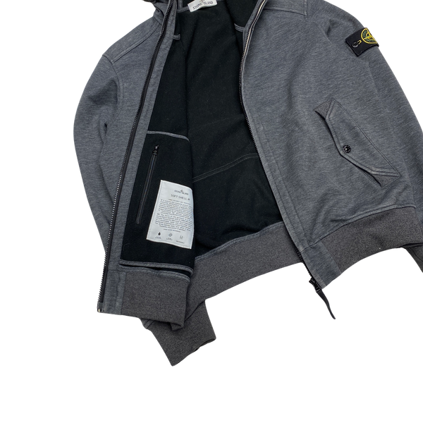 Stone Island 2014 Fleece Lined Soft Shell Jacket