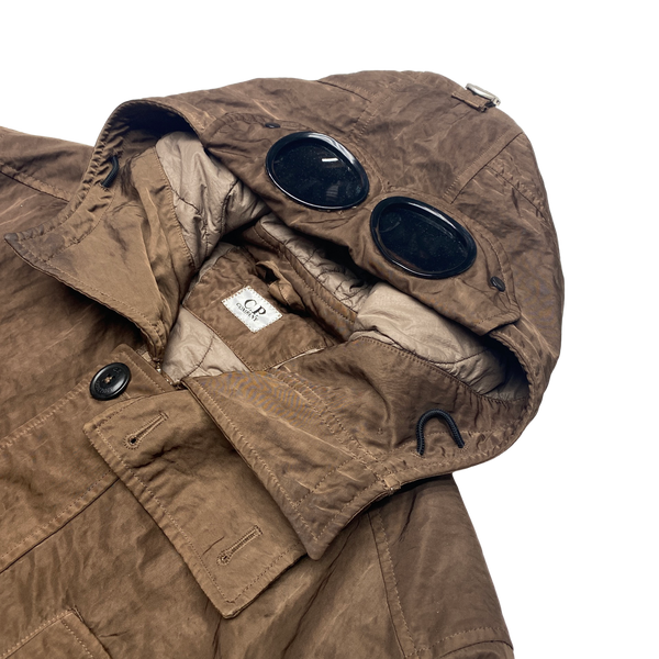 CP Company Brown Shimmer Nylon B Mille Miglia Jacket