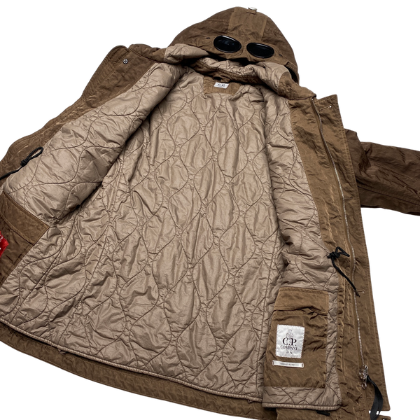CP Company Brown Shimmer Nylon B Mille Miglia Jacket
